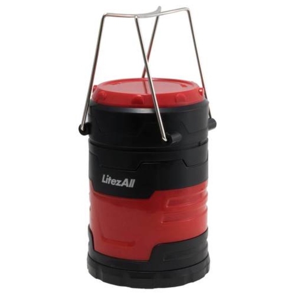 Lantern Emergency Hurricane Extendable COB LED Light Black Outs New - Picture 2 of 8